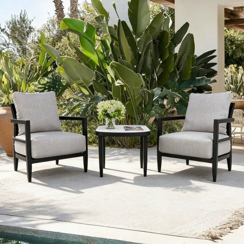 Belmore Lounge Chair 3-Piece Set - Sonkuki
