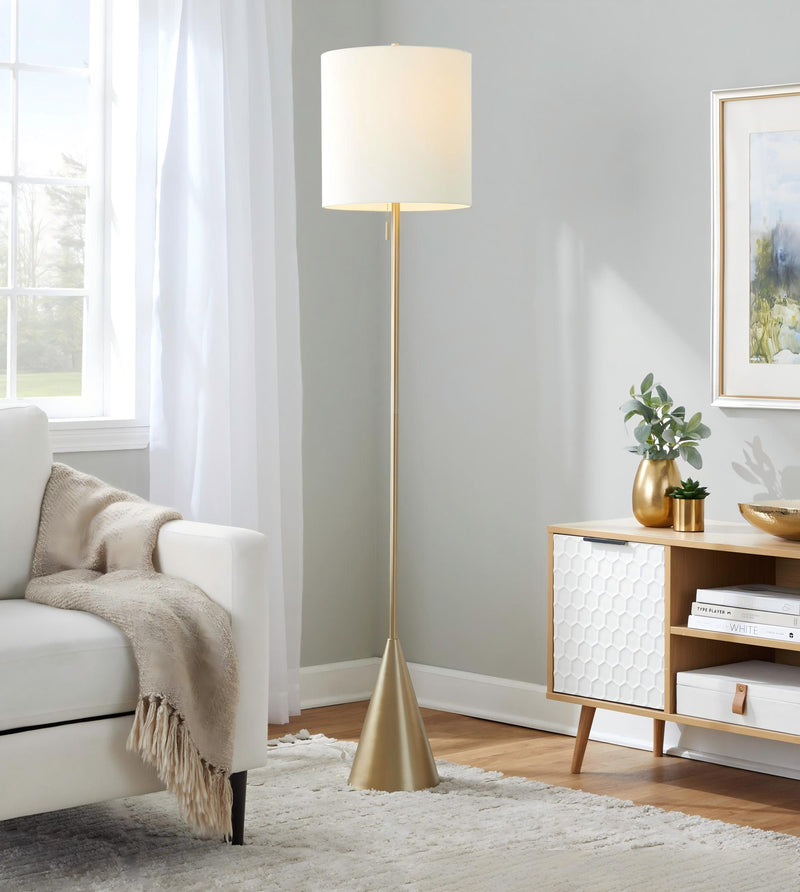 Cone 64" Contemporary Metal Floor Lamp - product image 7