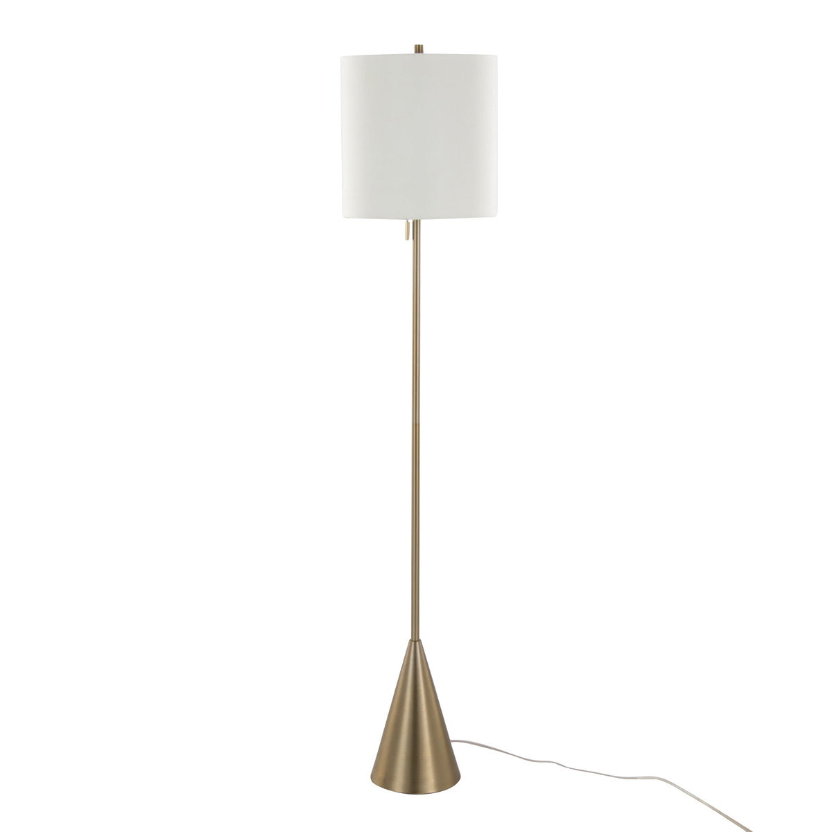 Cone 64" Contemporary Metal Floor Lamp - Sonkuki