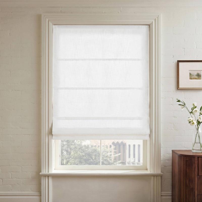 Cordless Roman Shade, Light Filtering - Sonkuki
