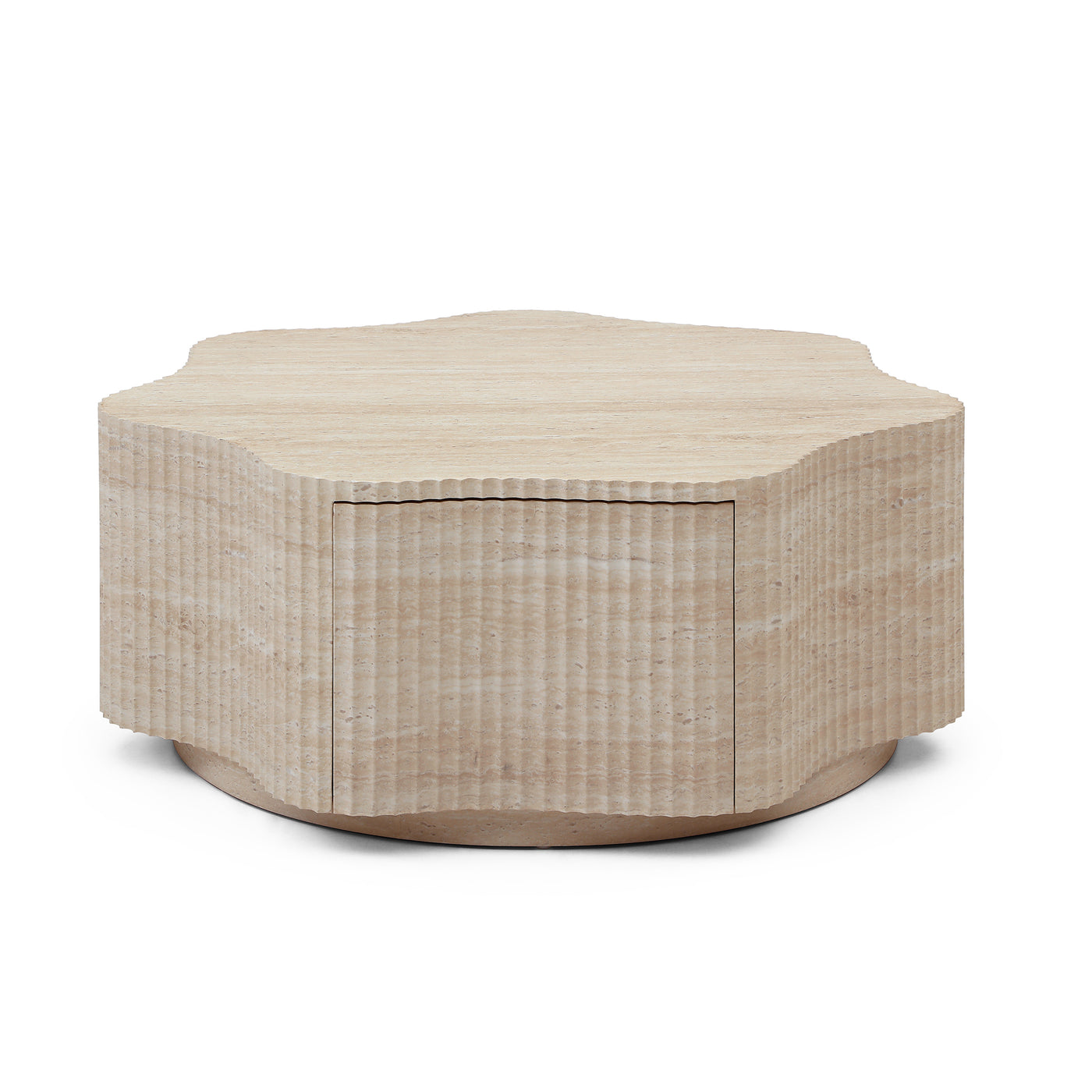 Modern Petal Flower Shape Coffee Table - main product image