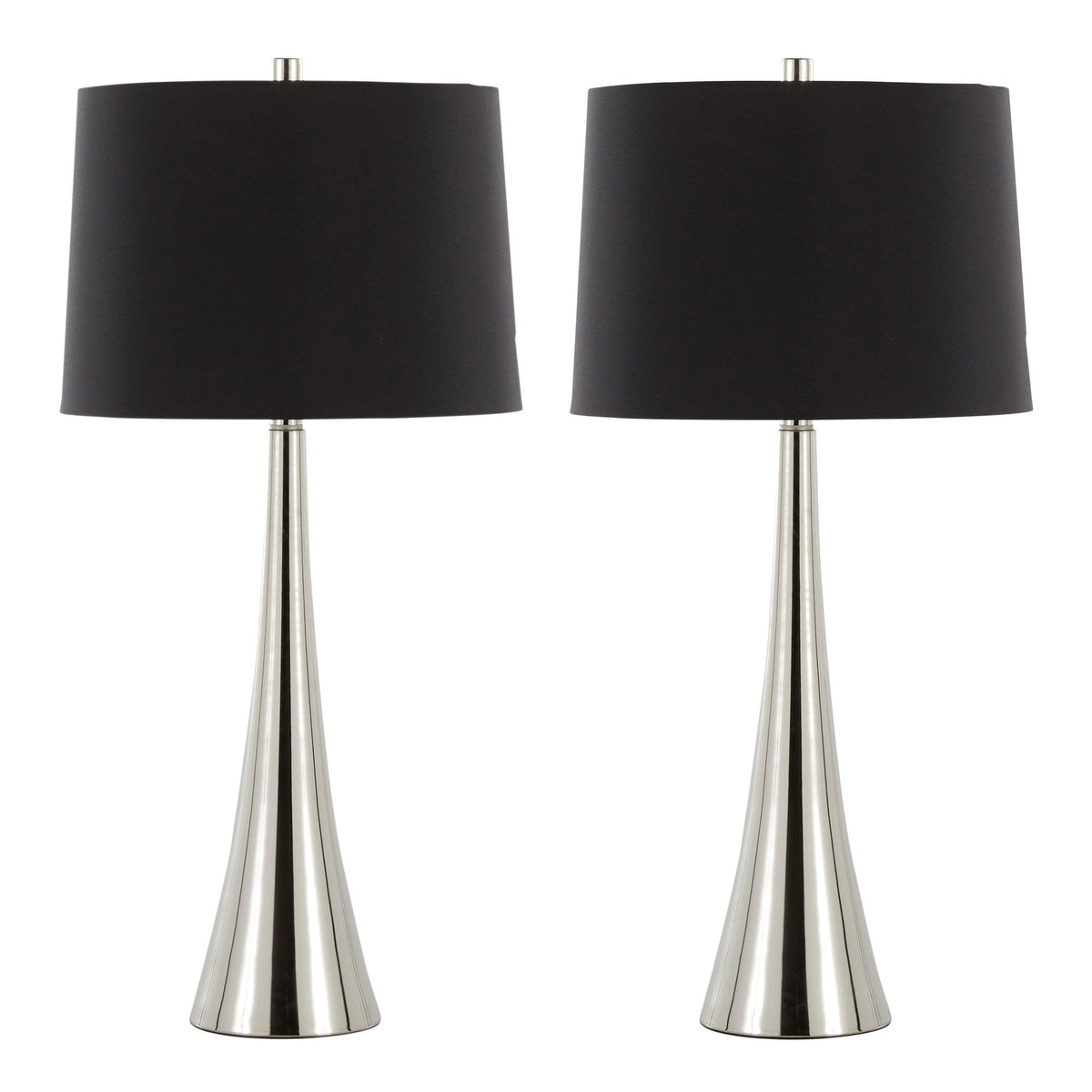 Diana 29" Contemporary Metal Table Lamp - Sonkuki