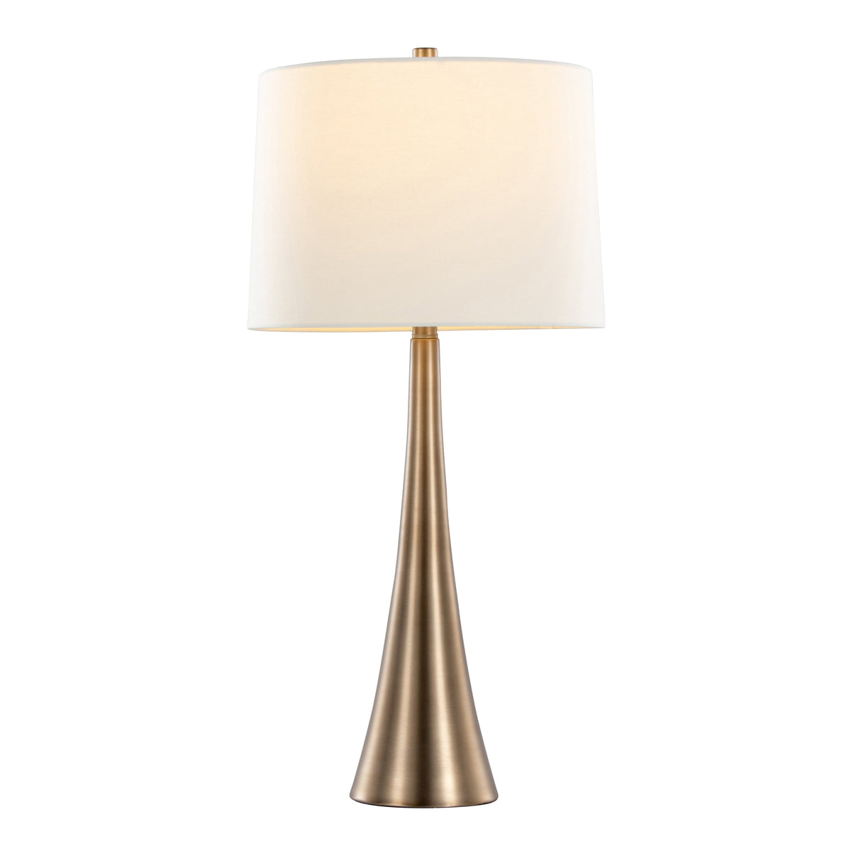 Diana 29" Contemporary Metal Table Lamp - Sonkuki