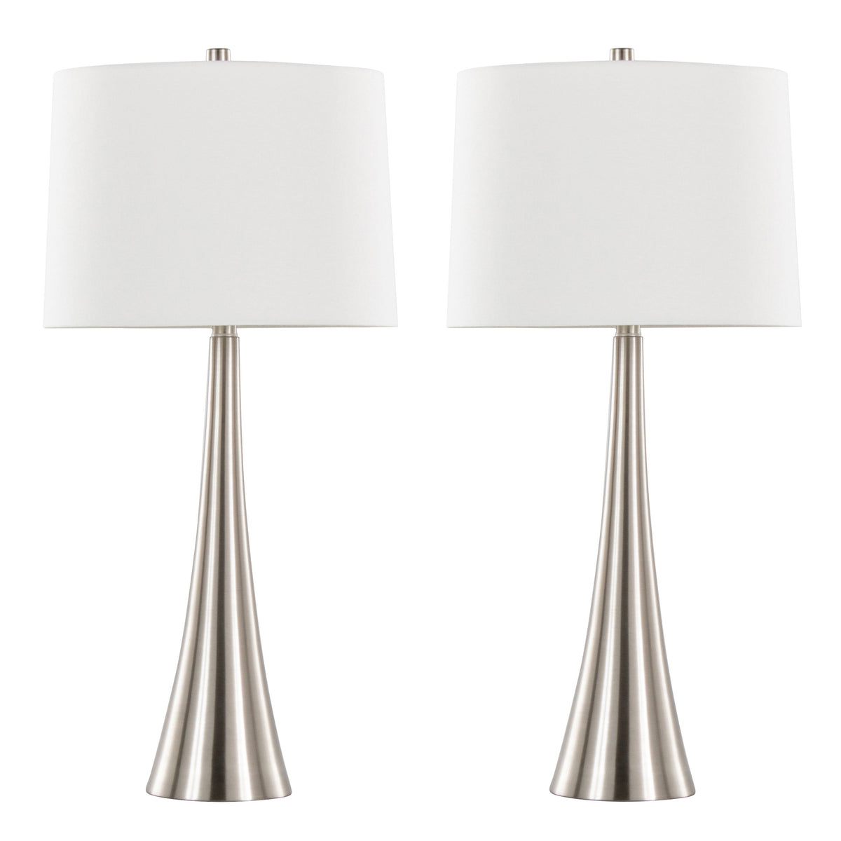 Diana 29" Contemporary Metal Table Lamp - Sonkuki