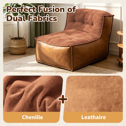 Elegant Single-Seater Armchair with Sculptural Backrest and Integrated Side Table for Enhanced Living Room Comfort and Style - Sonkuki
