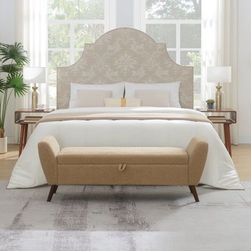 Extra-Long Teddy Fleece Bedroom Bench - product image 13