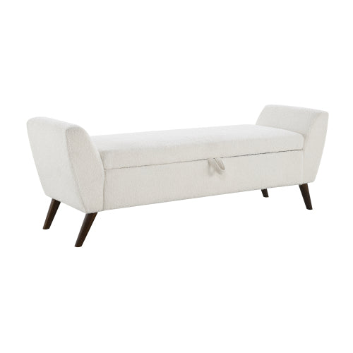Extra-Long Teddy Fleece Bedroom Bench - product image 4