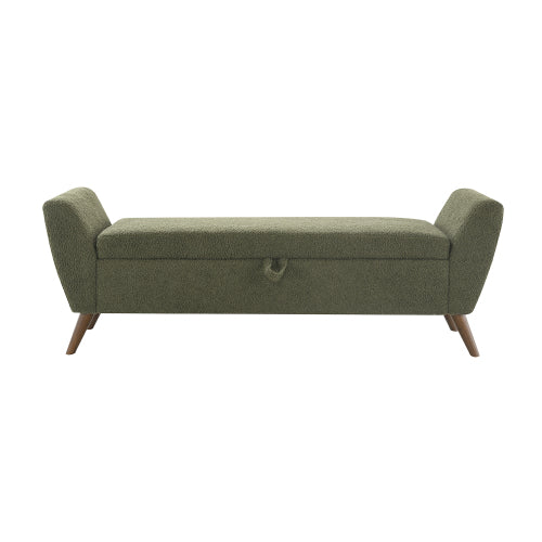 Extra-Long Teddy Fleece Bedroom Bench - product image 9