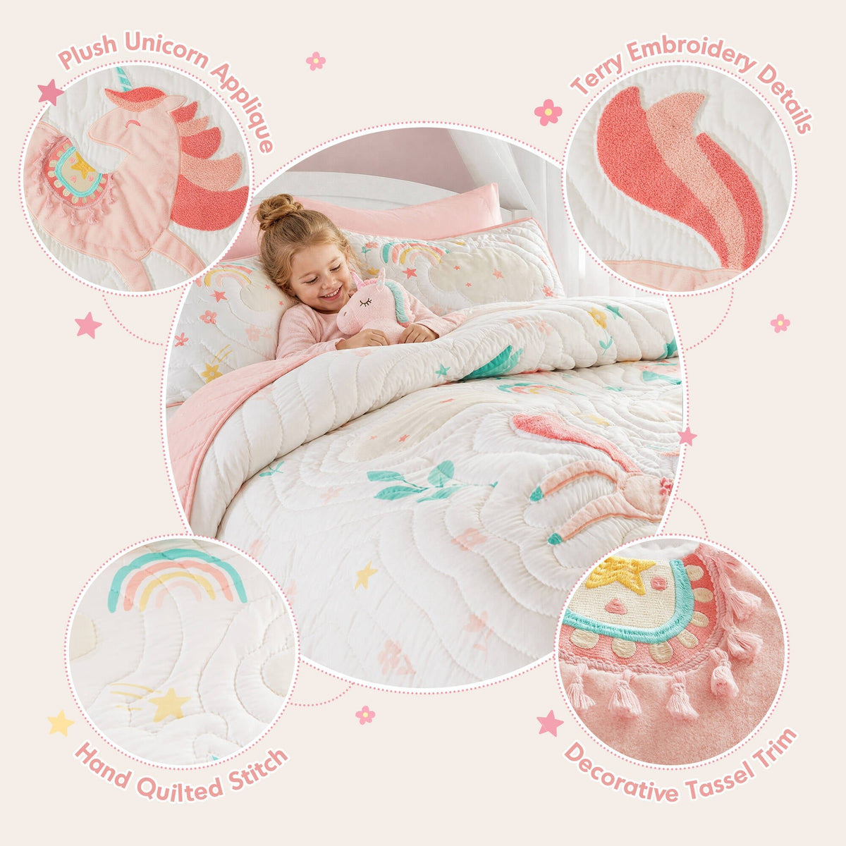 Floral Quilt Set - Sonkuki