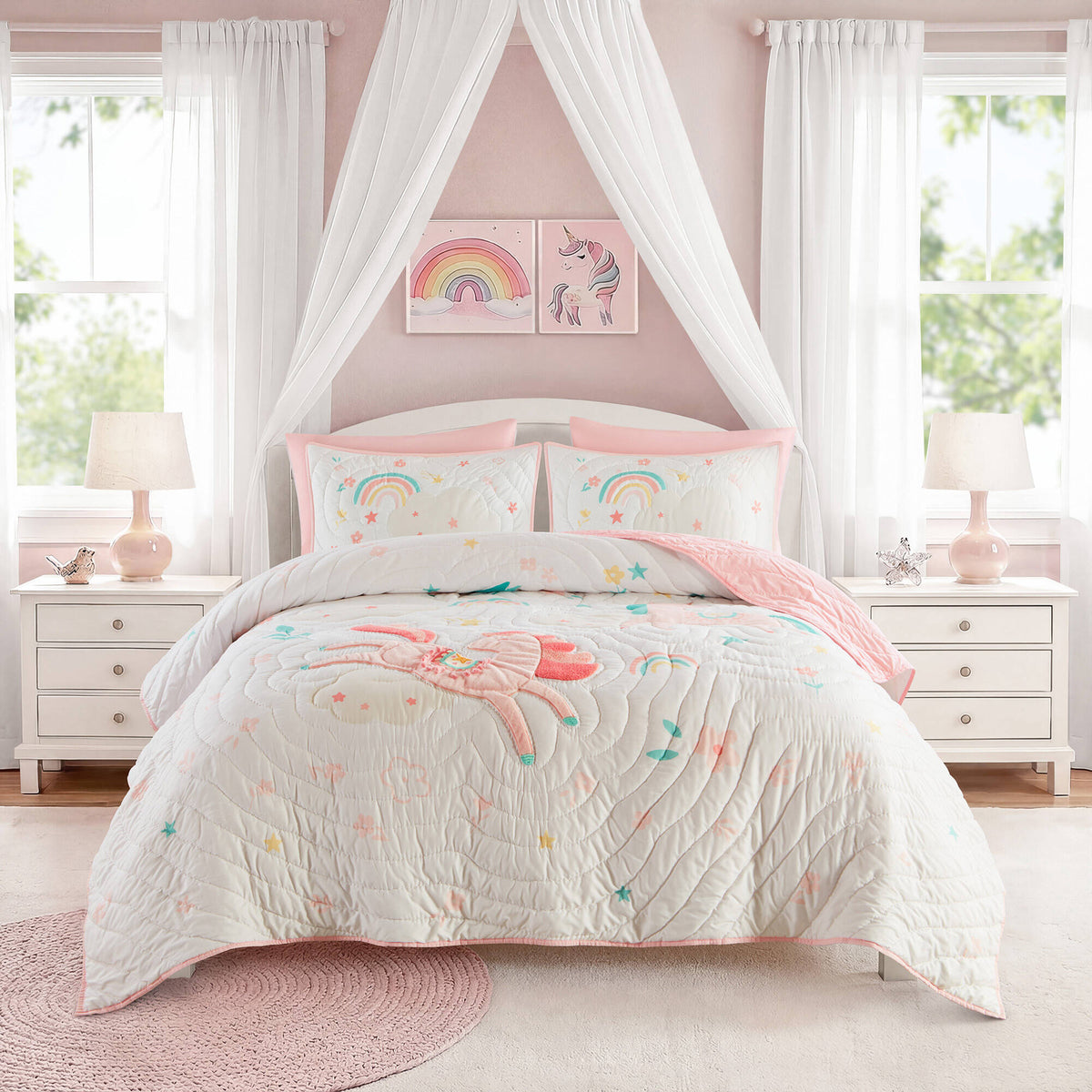 Floral Quilt Set - Sonkuki