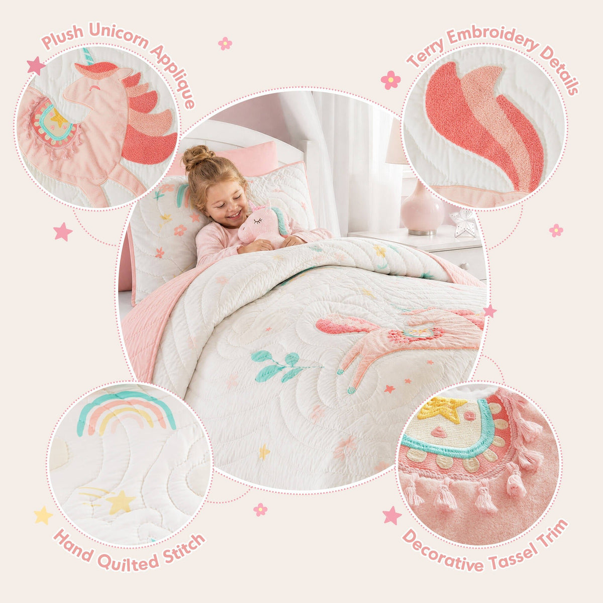 Floral Quilt Set - Sonkuki