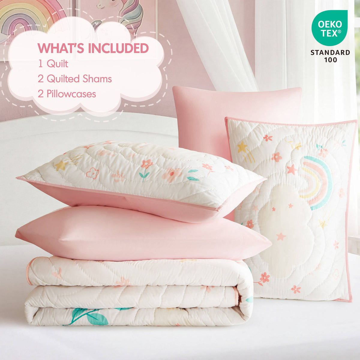 Floral Quilt Set - Sonkuki