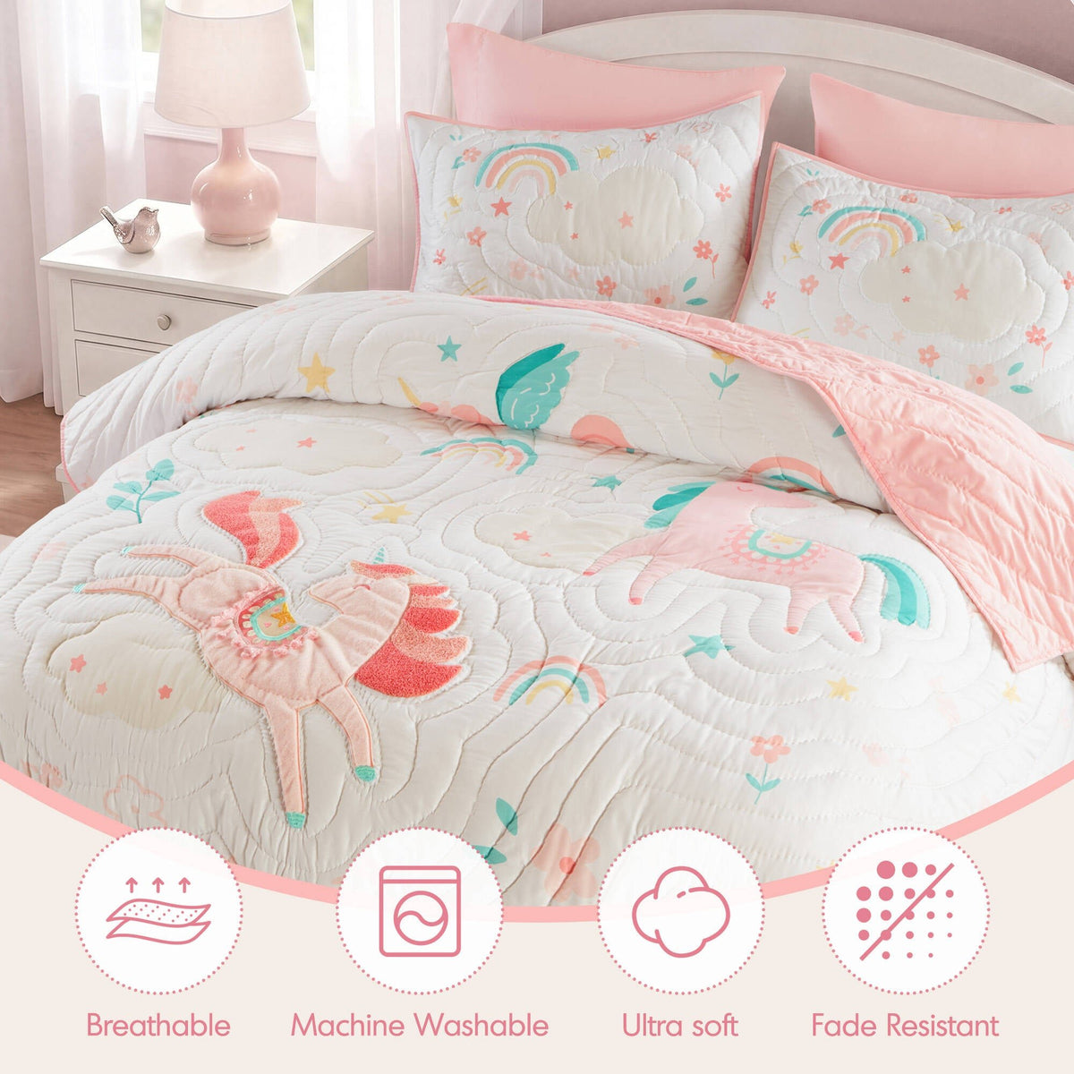 Floral Quilt Set - Sonkuki