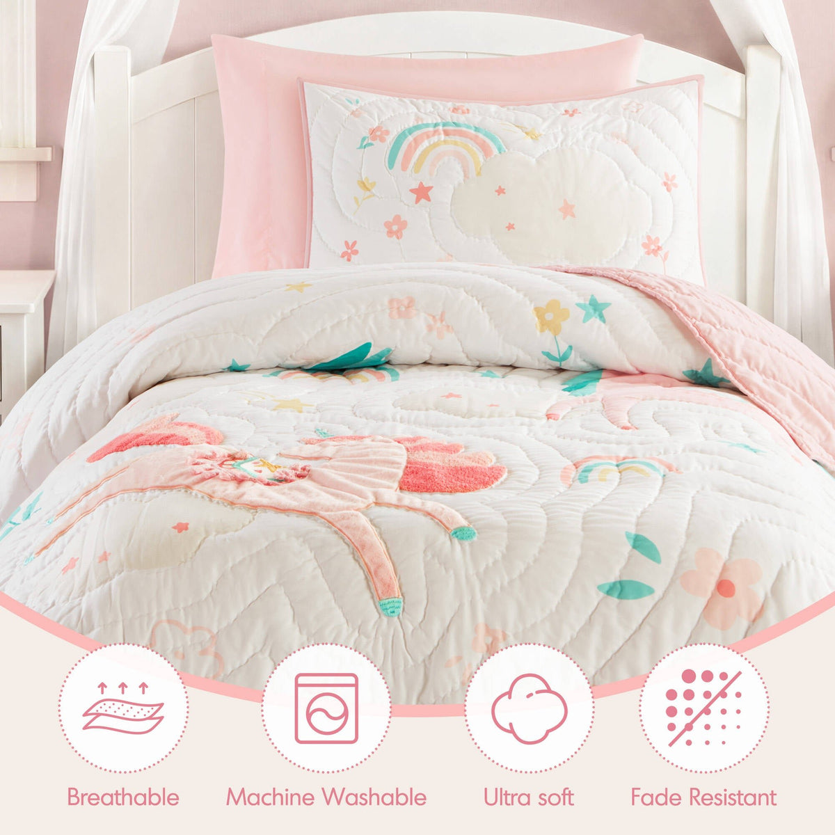 Floral Quilt Set - Sonkuki