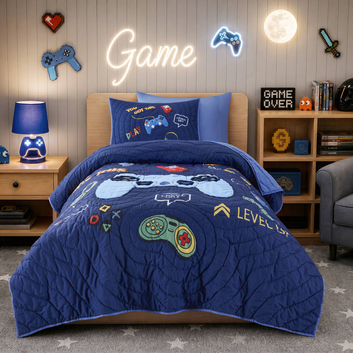 Game Theme Quilt Set - main product image