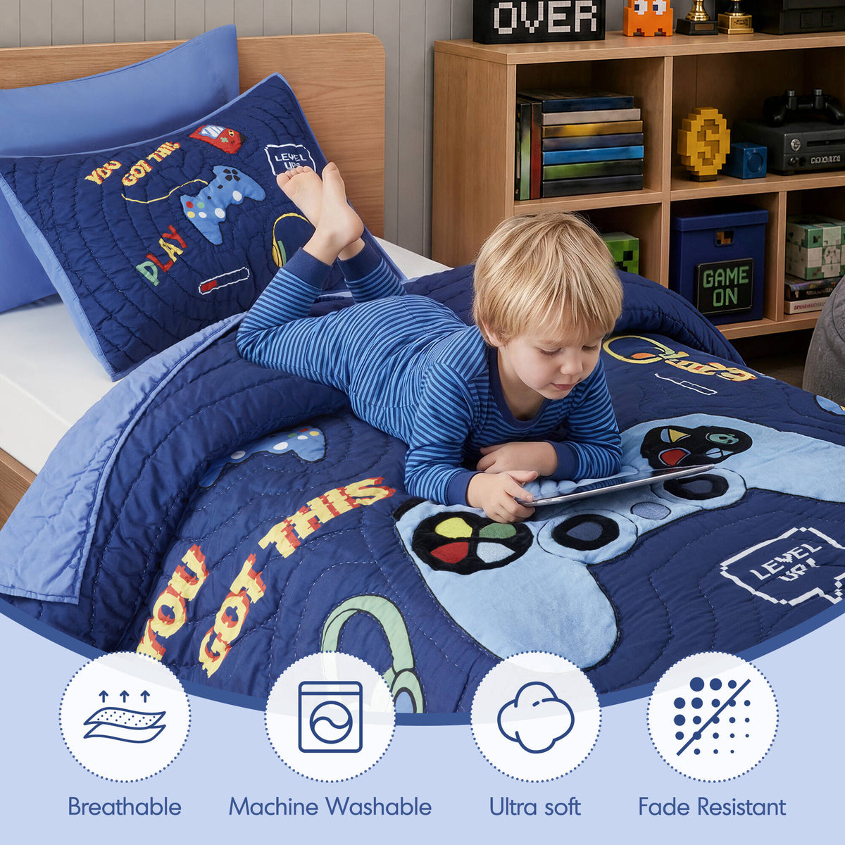 Game Theme Quilt Set - product image 13