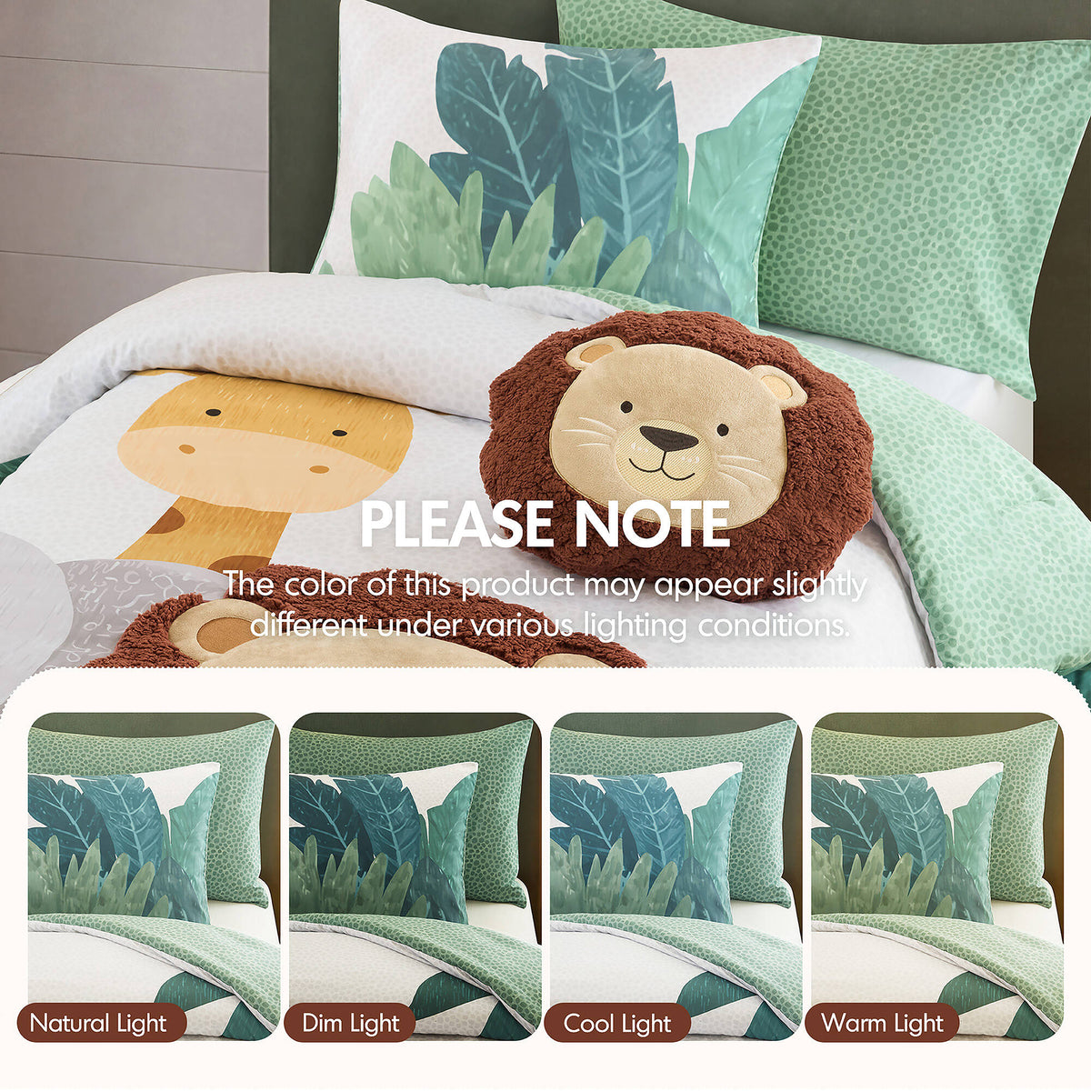 Jungle Animal Comforter Set - product image 16