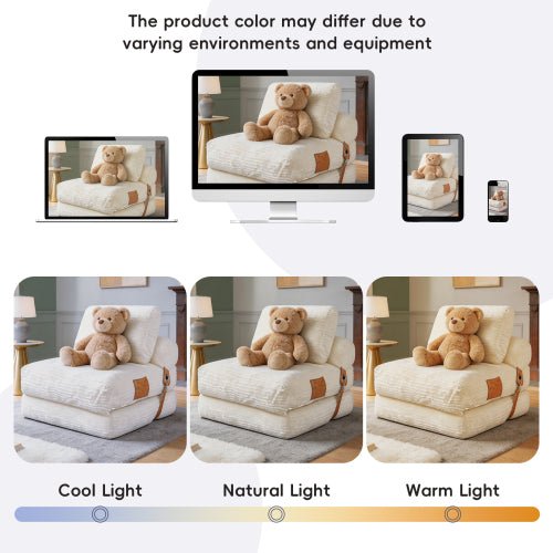 Lazy Sofa Bean Bag Chair,Folding Sofa Bed,Comfy Portable Convertible Fold Out Lounge Chairs for Living Room Bedroom. - Sonkuki