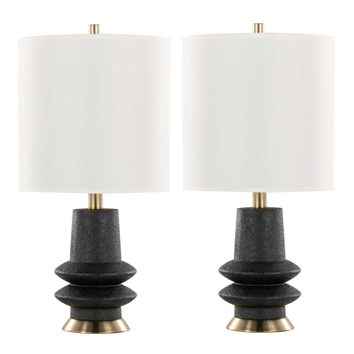 Lloyd 26" Contemporary Polyresin Table Lamp - Sonkuki