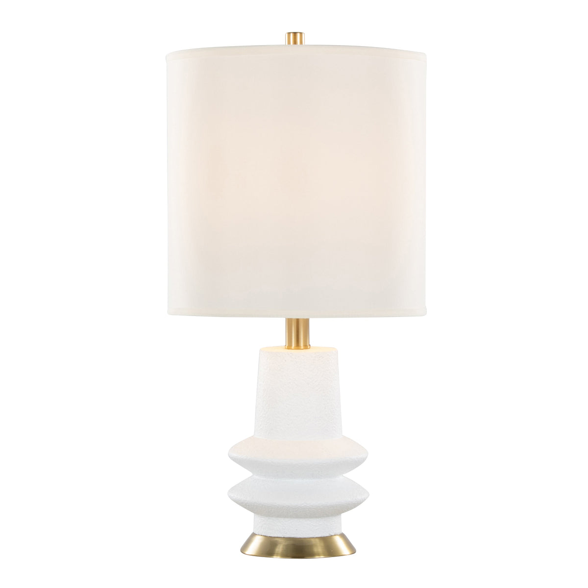 Lloyd 26" Contemporary Polyresin Table Lamp - Sonkuki