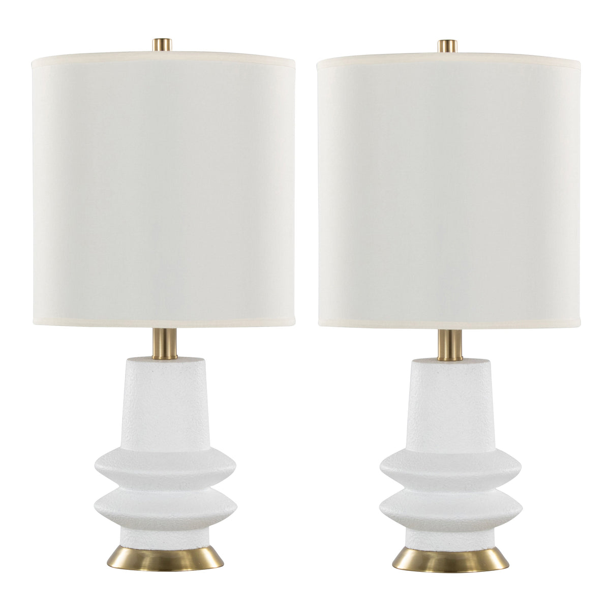 Lloyd 26" Contemporary Polyresin Table Lamp - Sonkuki