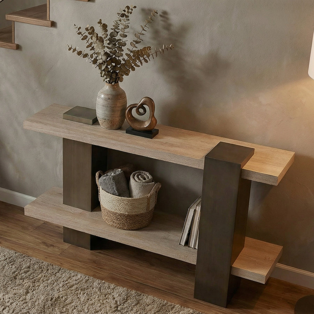 Modern Gold Console Table - Sonkuki
