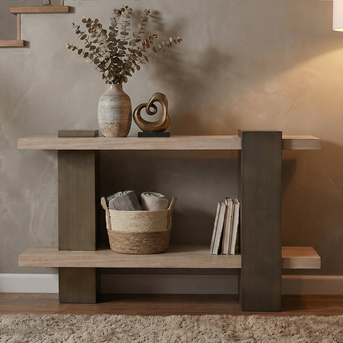 Modern Gold Console Table - Sonkuki