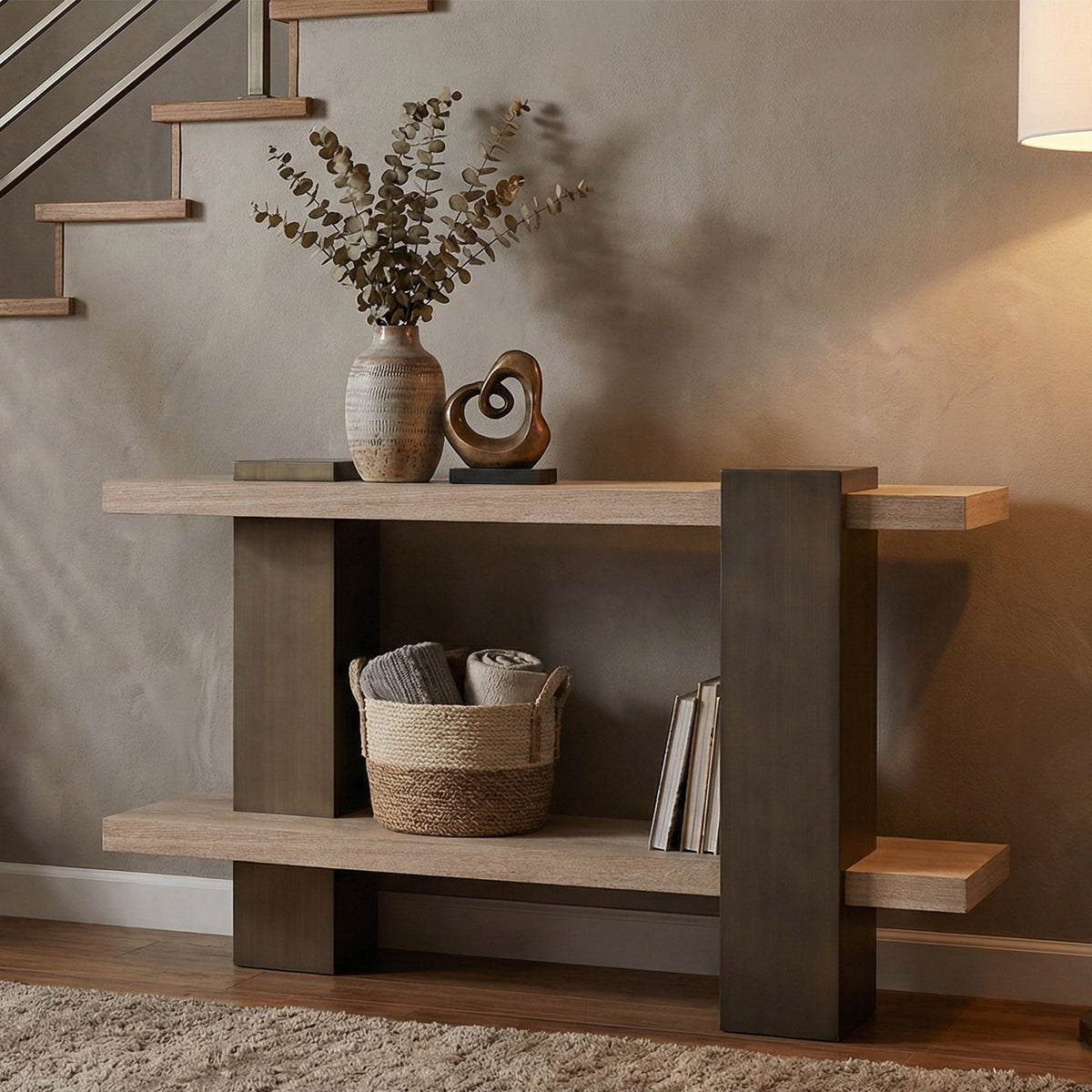 Modern Gold Console Table - Sonkuki