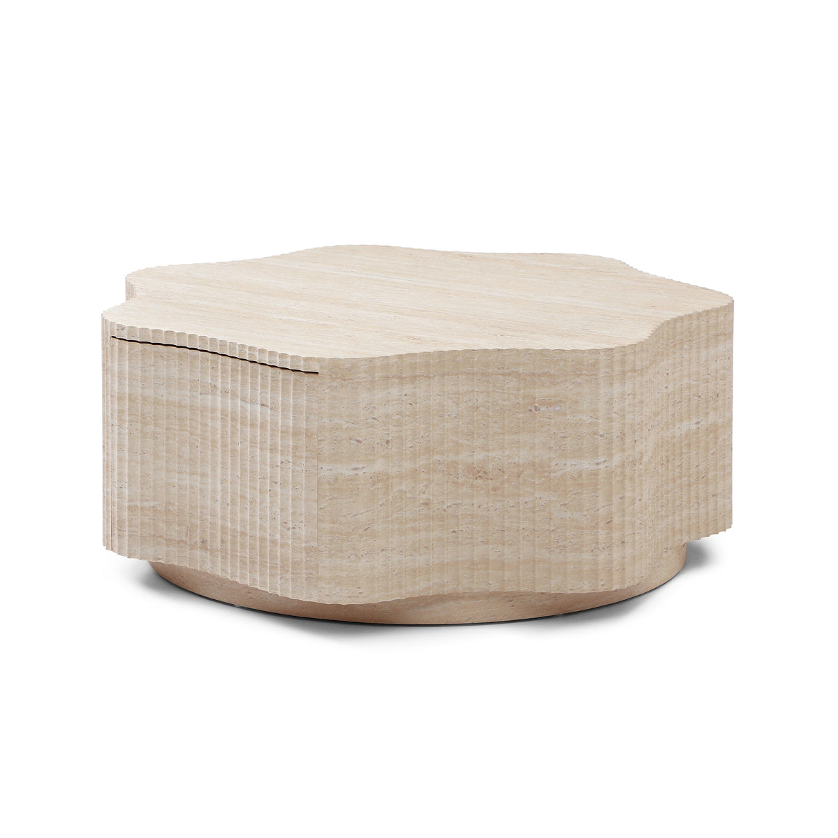 Modern Petal Flower Shape Coffee Table - Sonkuki