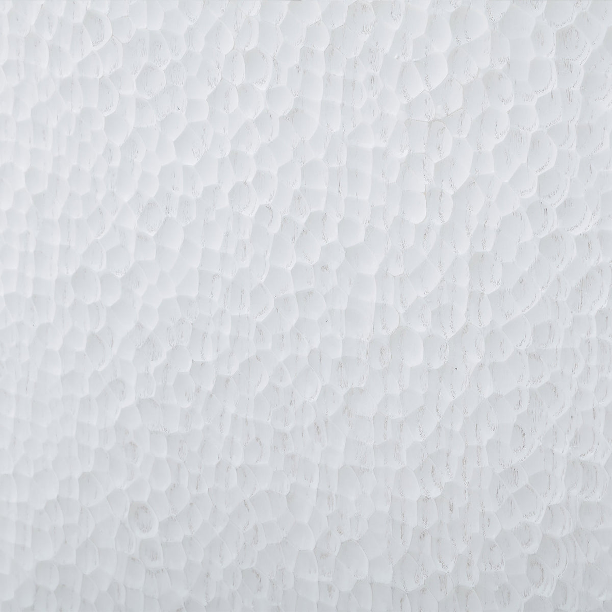Modern White Textured Cube Coffee Table - Sonkuki