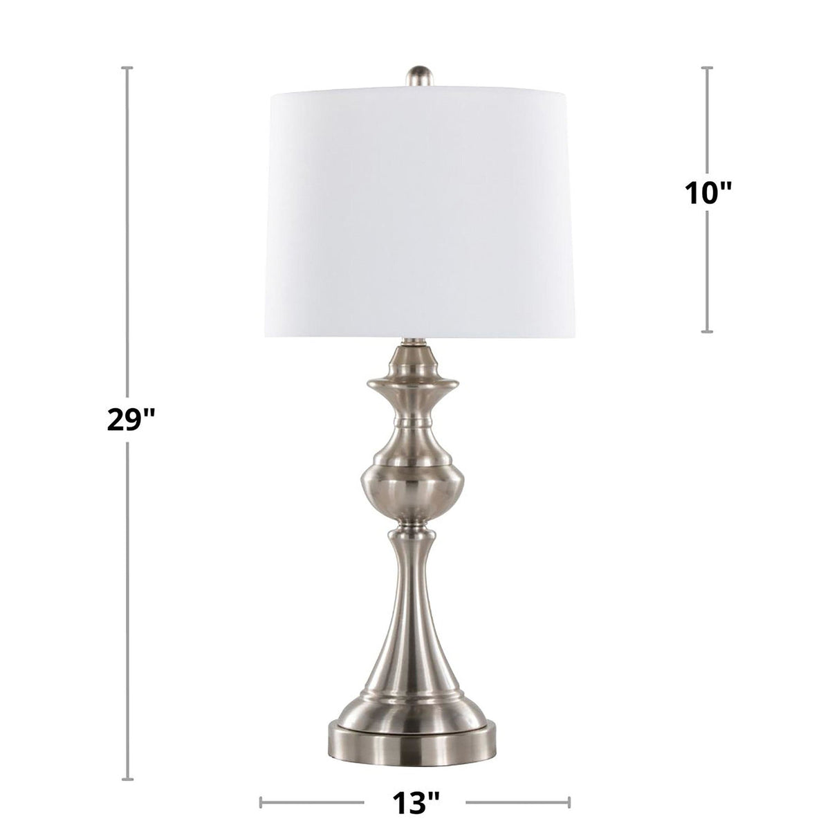 Montgomery 29" Contemporary Metal Table Lamp in Oil Rubbed Bronze with Off-White Linen Shade from Grandview Gallery by LumiSource - Set of 2 - Sonkuki