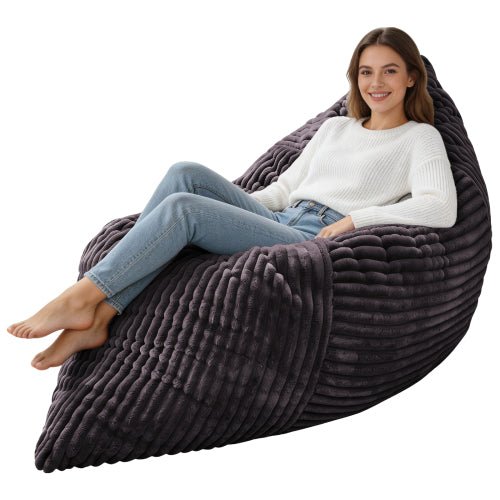 Oversized Convertible Bean Bag Chair – Your Cozy Spot for Relaxation & Family Time - Sonkuki