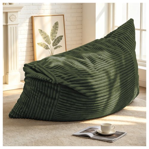 Oversized Convertible Bean Bag Chair – Your Cozy Spot for Relaxation & Family Time - Sonkuki