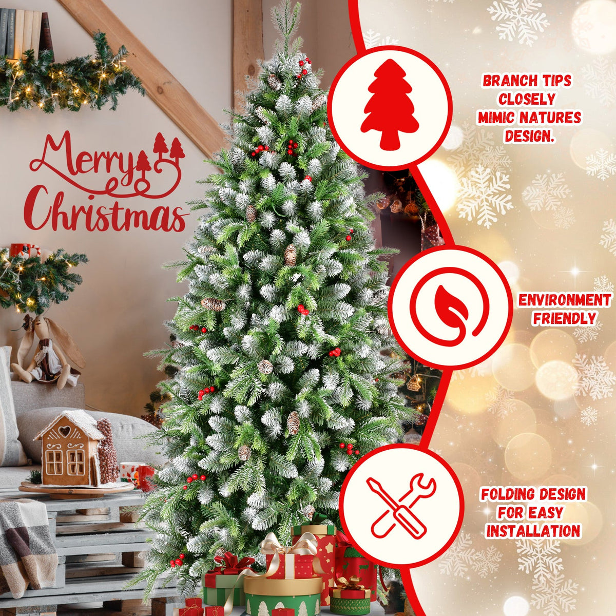 PE/PVC Christmas Tree - Sonkuki