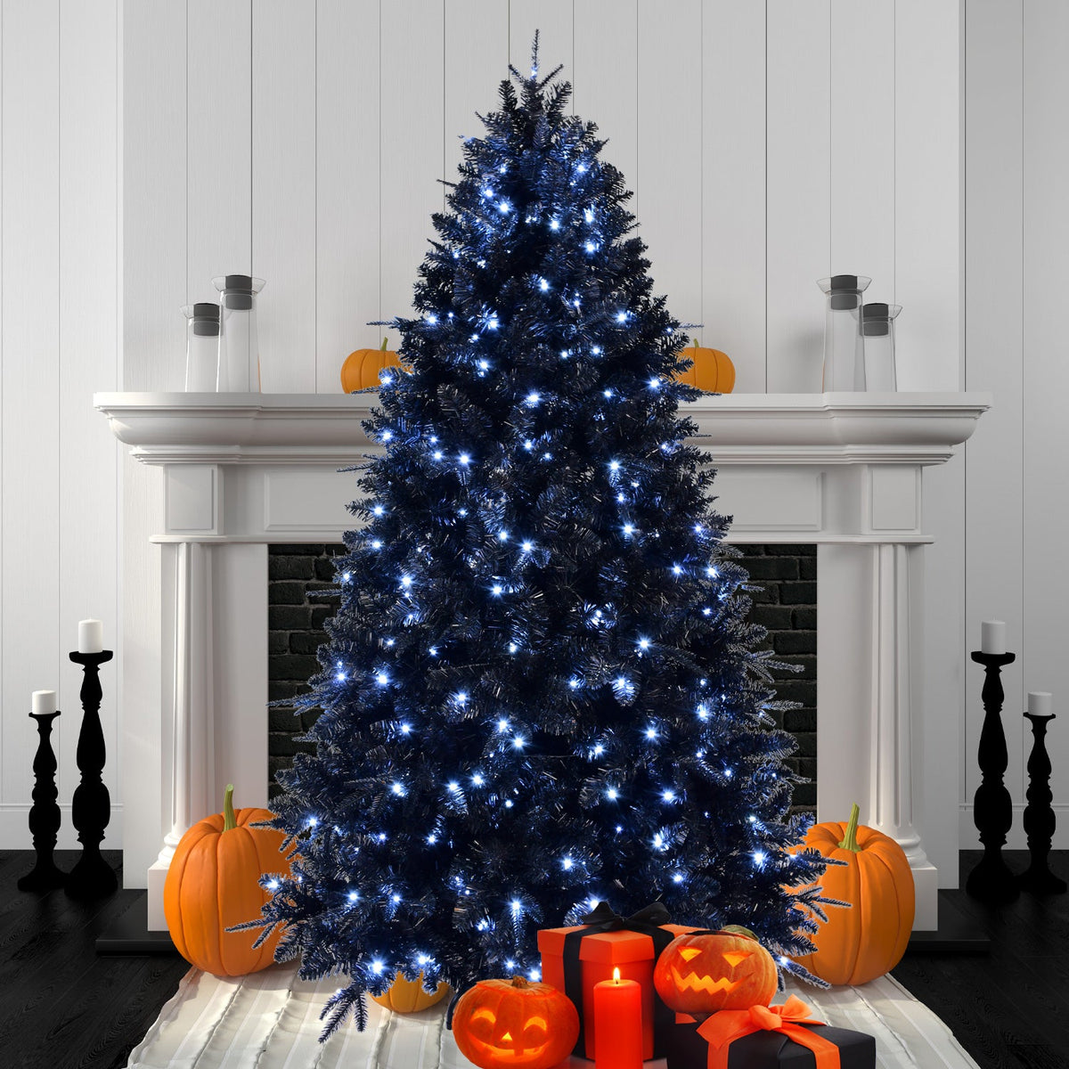 PE/PVC Mixed Black Christmas Tree - Sonkuki