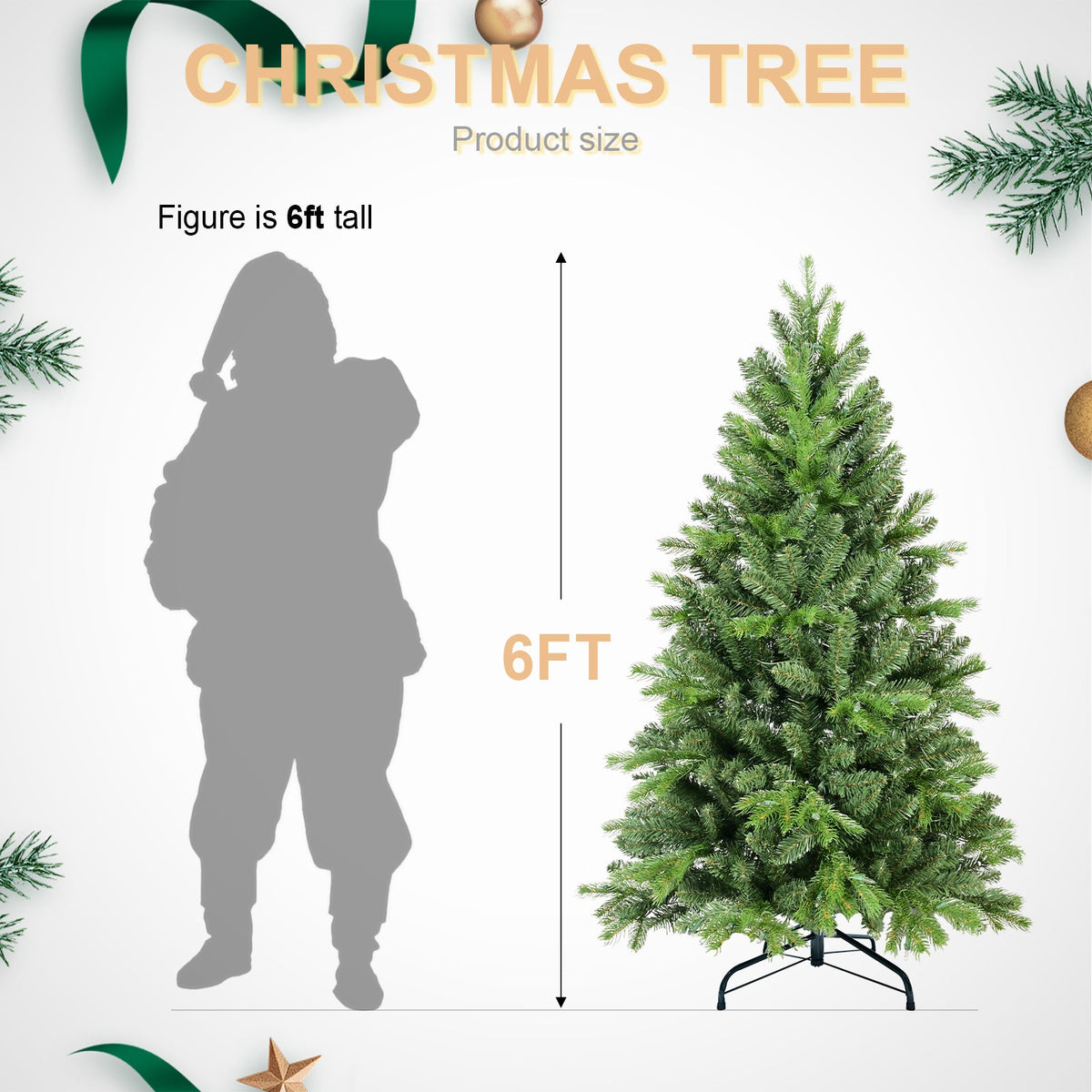PE/PVC Mixed Christmas Tree - Sonkuki