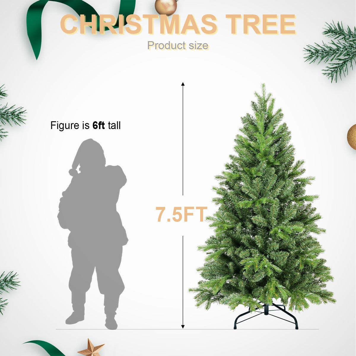 PE/PVC Mixed Christmas Tree - Sonkuki
