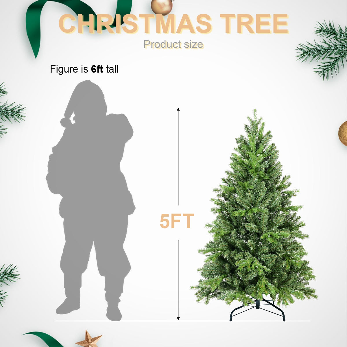 PE/PVC Mixed Christmas Tree - Sonkuki