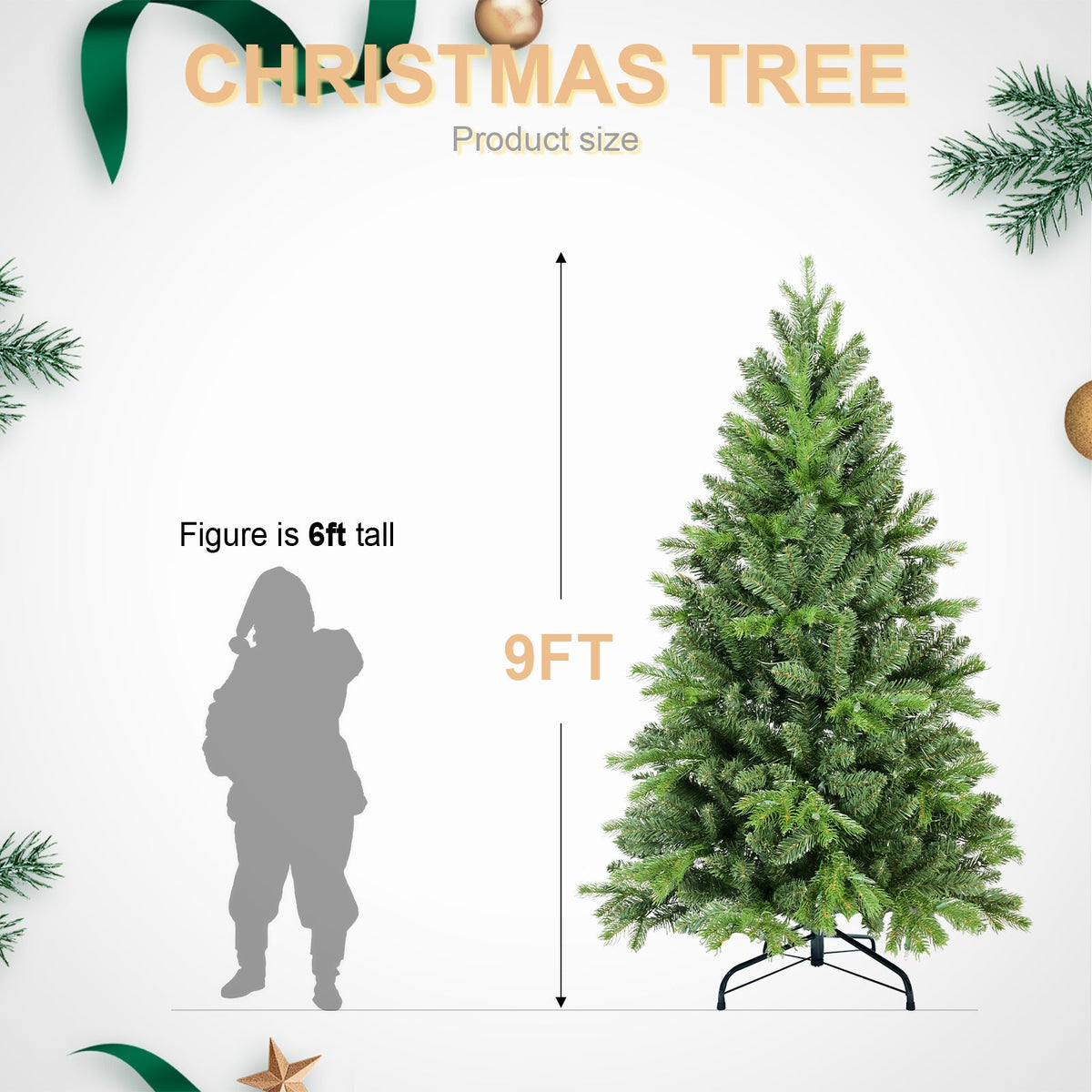 PE/PVC Mixed Christmas Tree - Sonkuki