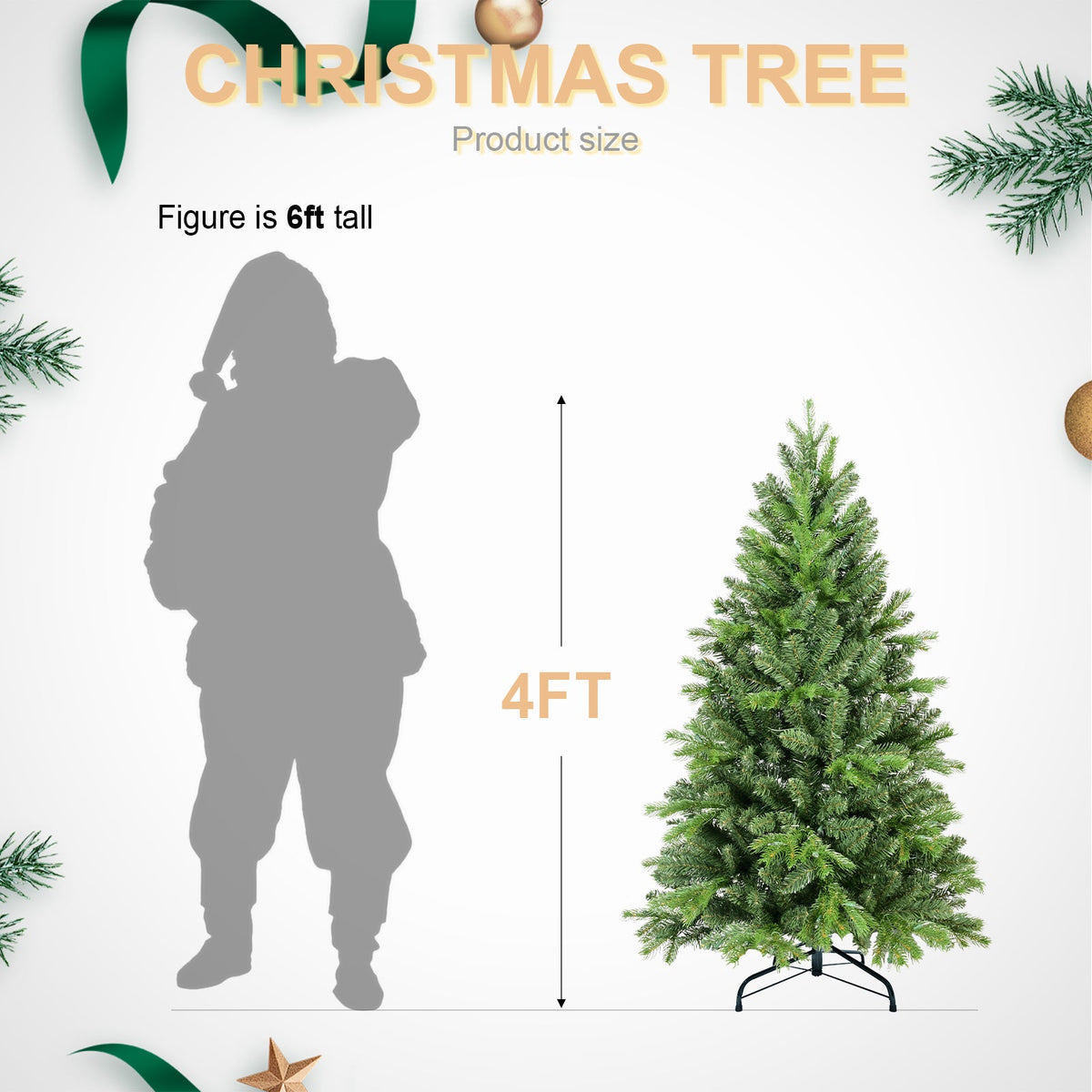 PE/PVC Mixed Christmas Tree - Sonkuki