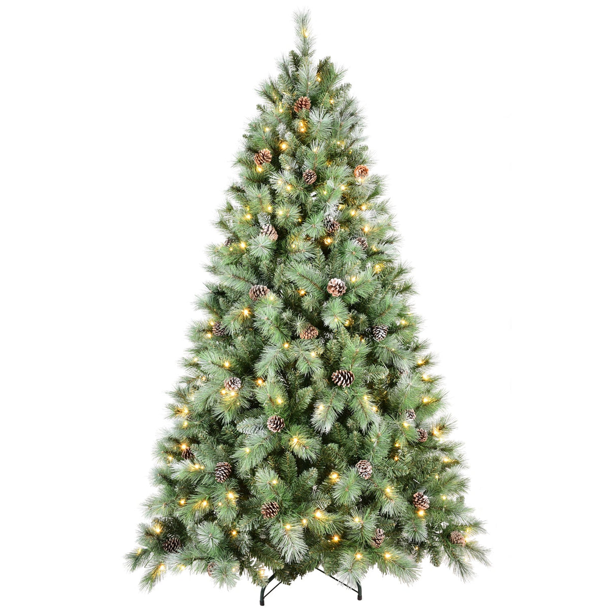 PVC/Hard Needle Mixed Tree with Pine Cones - Sonkuki