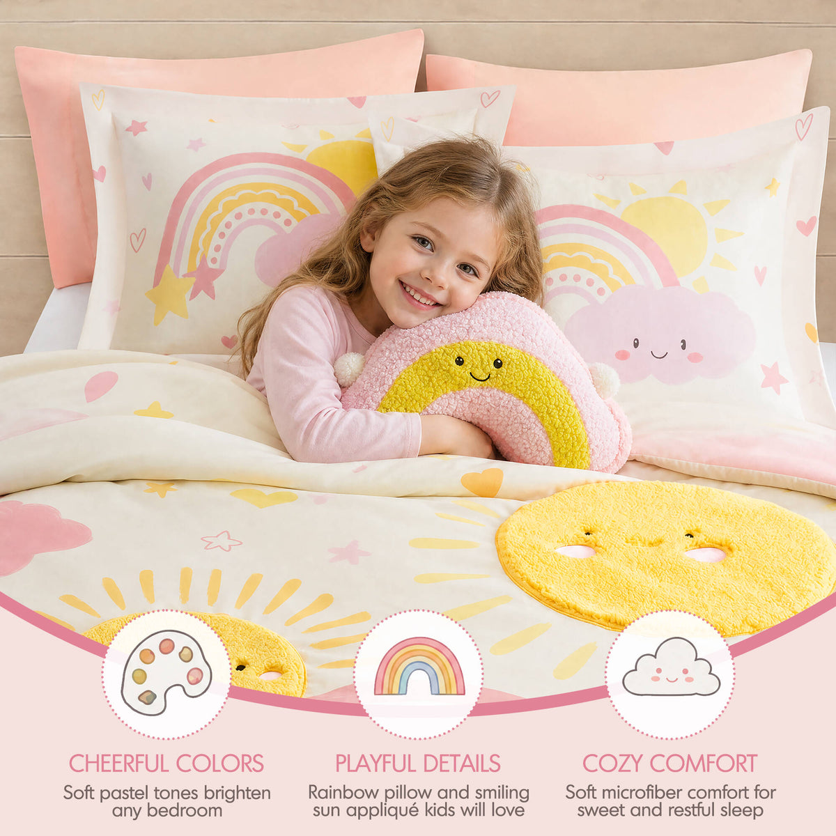 Rainbow Comforter Set - product image 27