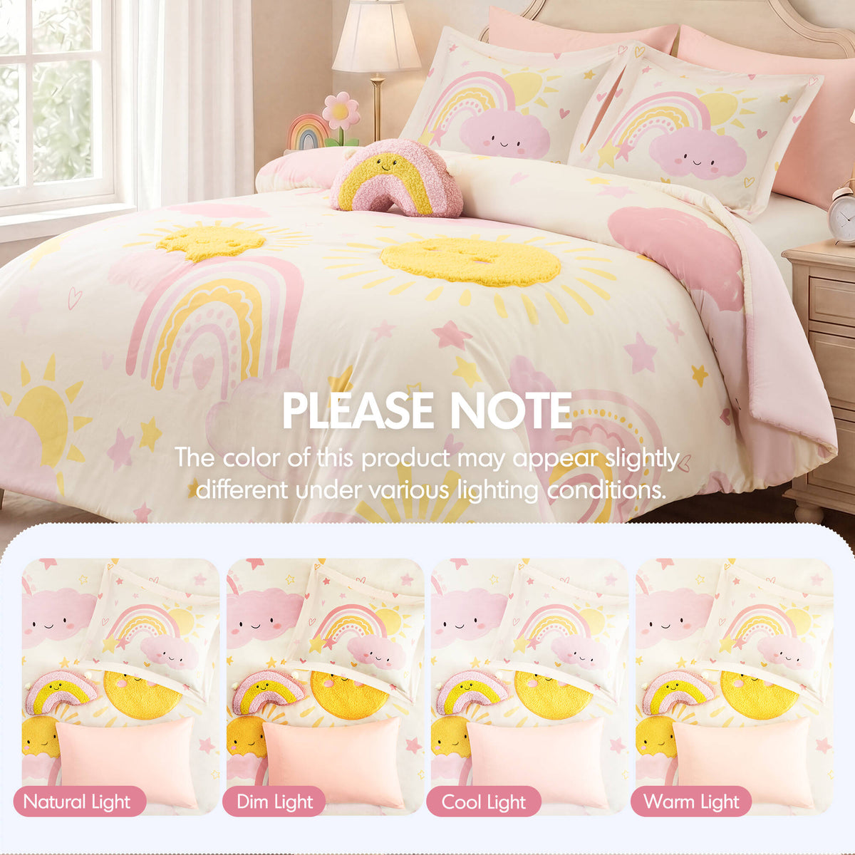 Rainbow Comforter Set - product image 29