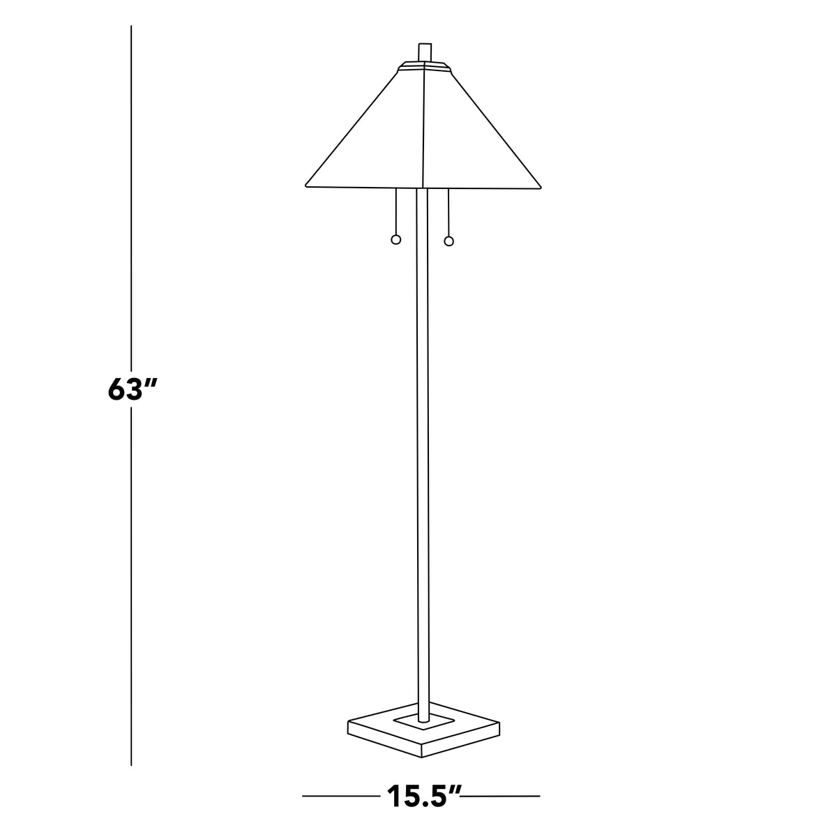 Ren 63" Traditional Floor Lamp - product image 3