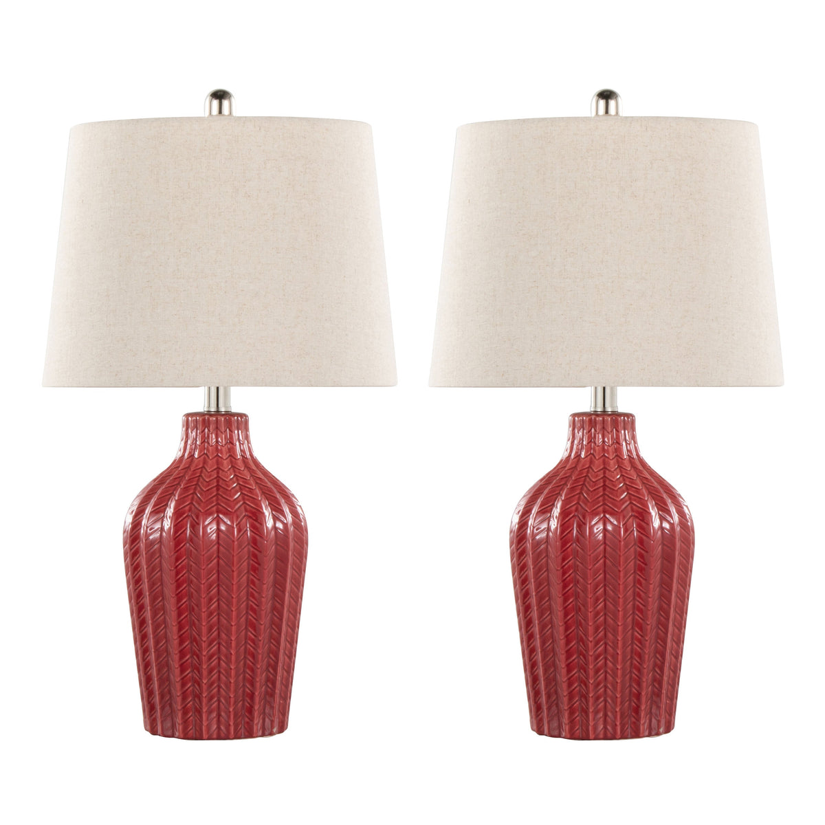 Rockwell 23" Contemporary Ceramic Table Lamp - Sonkuki