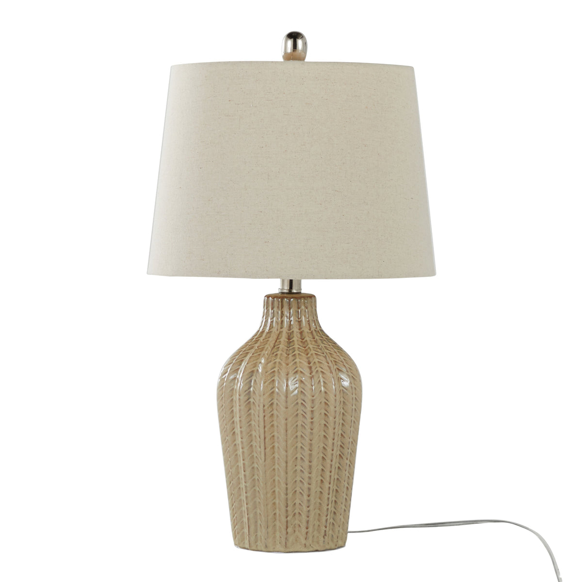Rockwell 23" Contemporary Ceramic Table Lamp - Sonkuki