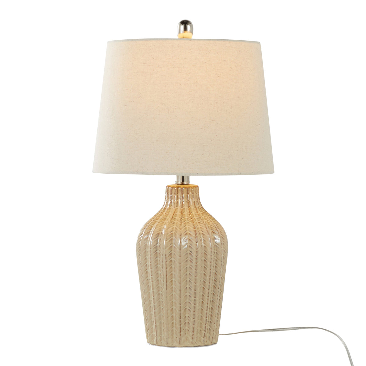 Rockwell 23" Contemporary Ceramic Table Lamp - Sonkuki