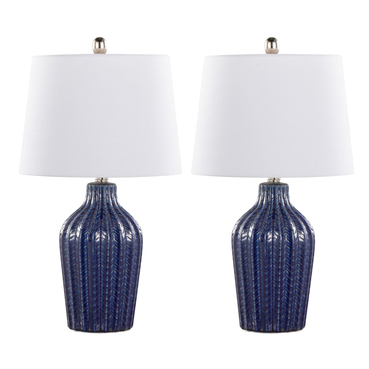 Rockwell 23" Contemporary Ceramic Table Lamp - Sonkuki