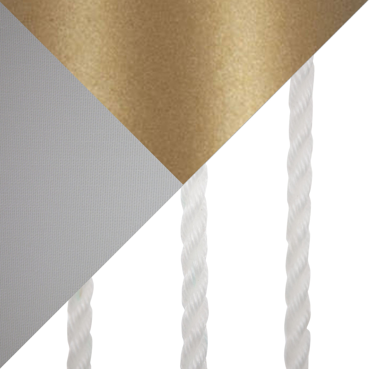Rope 62" Contemporary Floor Lamp in Natural Wood, White Metal and White Rope Accent by LumiSource - Sonkuki