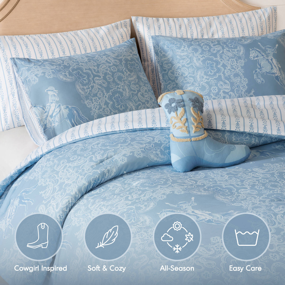 Solid Texture Comforter Set - product image 62